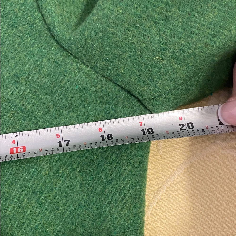 CAbi Green Double-Breasted Pea Coat - Picture 8 of 9